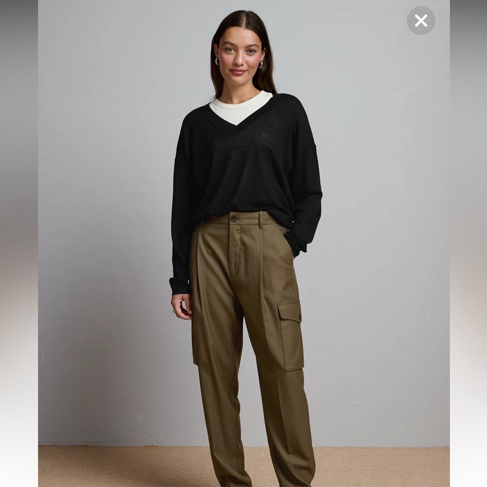 American Eagle Outfitters Khaki Cargo Pants
